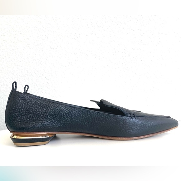 NICHOLAS KIRKWOOD Like NEW Beya Black Leather Shoes Size EU 40 - Picture 6 of 7